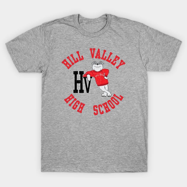 Hill Valley High School T-Shirt by DQDesigns By Chele